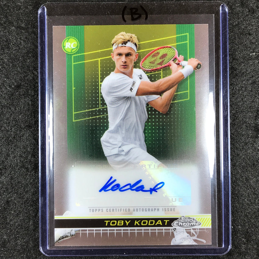 2024 Topps Chrome Tennis TOBY KODAT Base Rookie Auto #TKT (B)