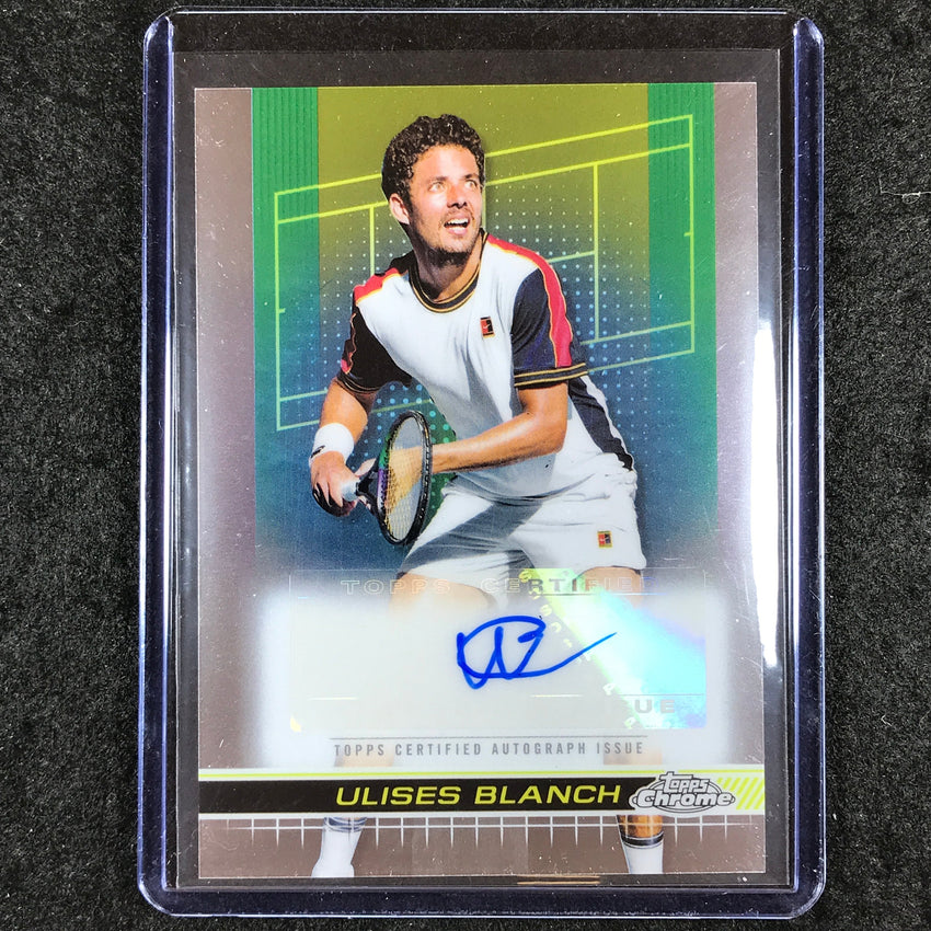 2024 Topps Chrome Tennis ULISES BLANCH Base Auto #UBH