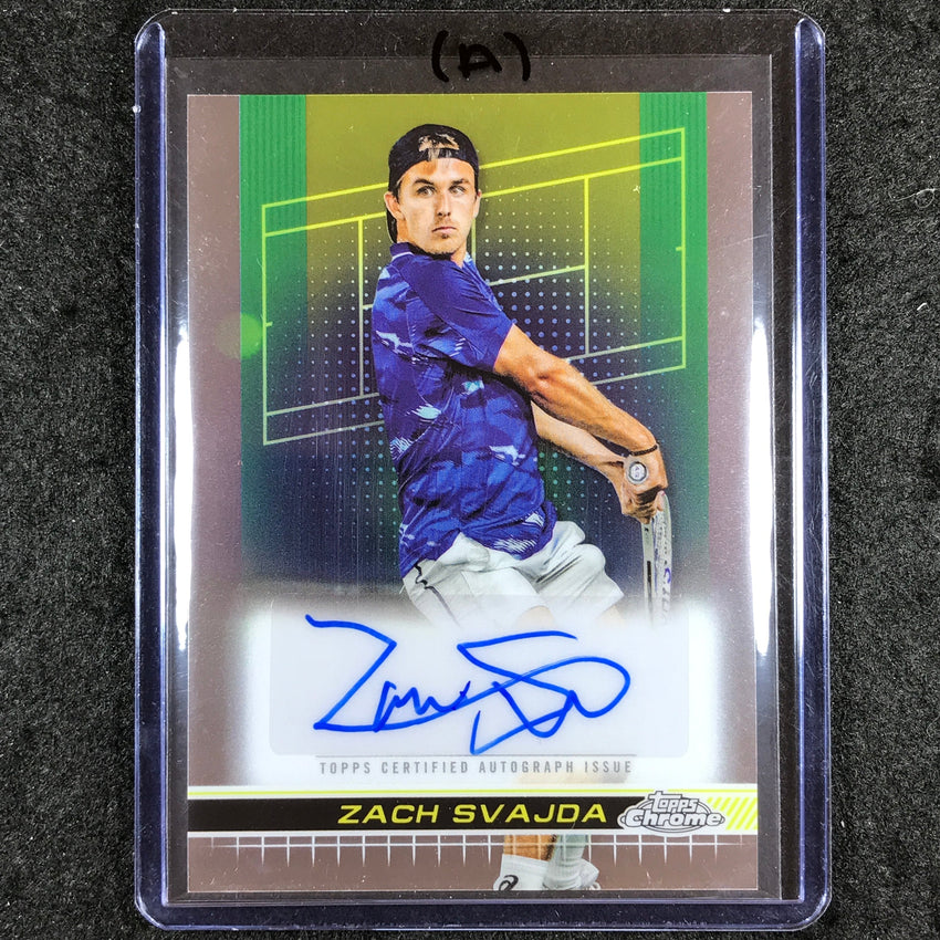2024 Topps Chrome Tennis ZACH SVAJDA Base Auto #ZSA (A)