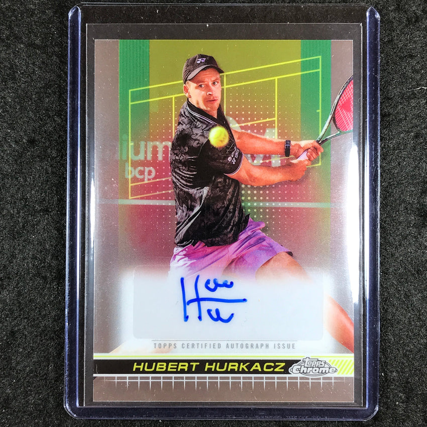 2024 Topps Chrome Tennis HUBERT HURKACZ Autographs II Base #HHZ