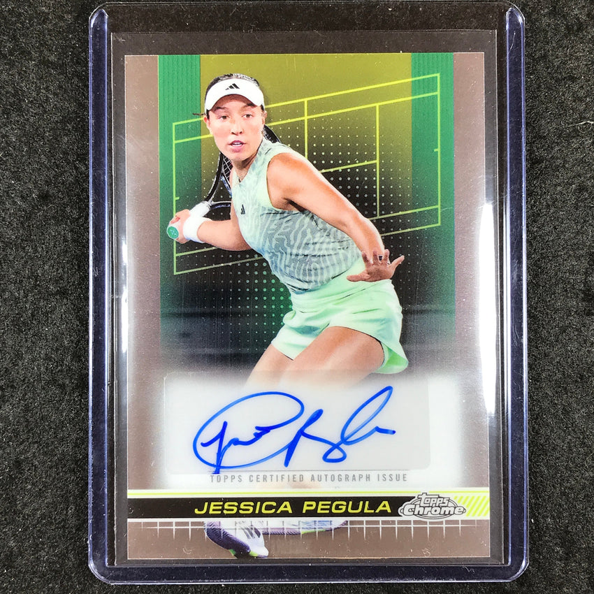 2024 Topps Chrome Tennis JESSICA PEGULA Autographs II Base #JPA