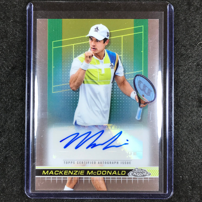 2024 Topps Chrome Tennis MACKENZIE MCDONALD Autographs II Base #MMD