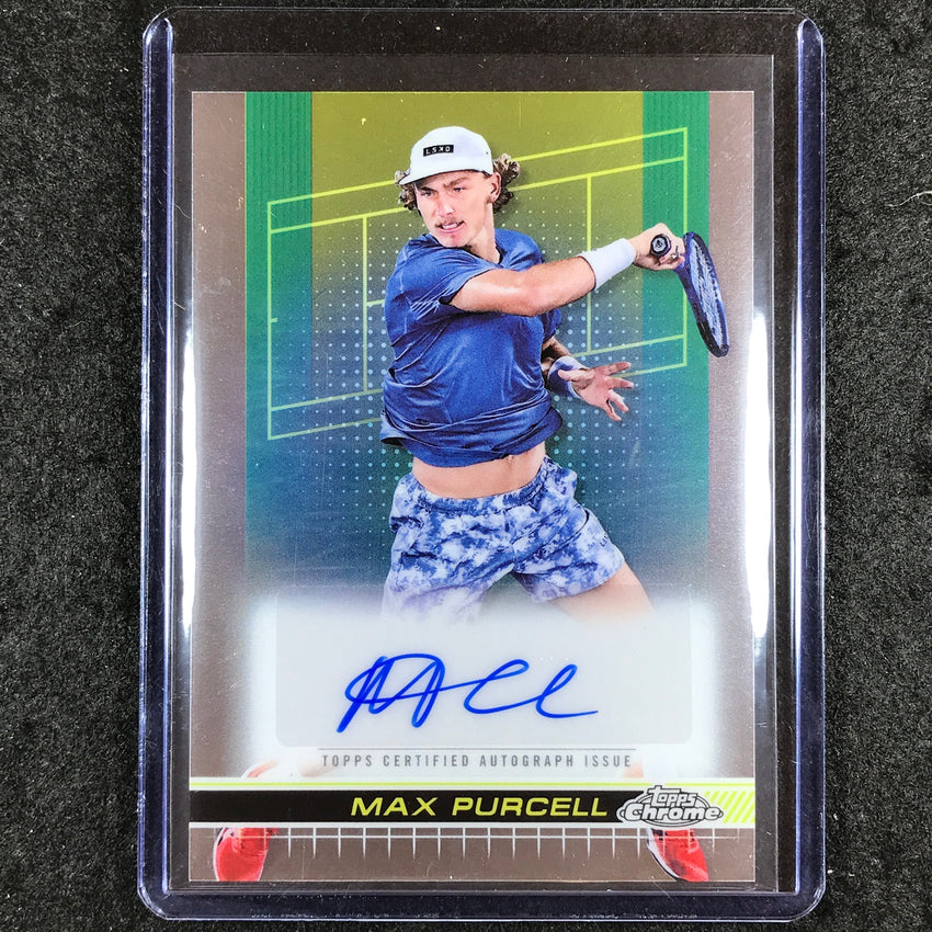 2024 Topps Chrome Tennis MAX PURCELL Autographs II Base #MPL