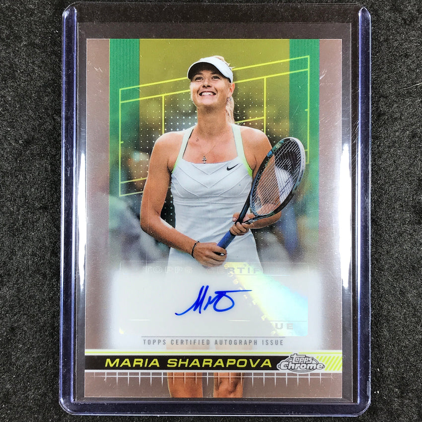 2024 Topps Chrome Tennis MARIA SHARAPOVA Autographs II Base #MSA