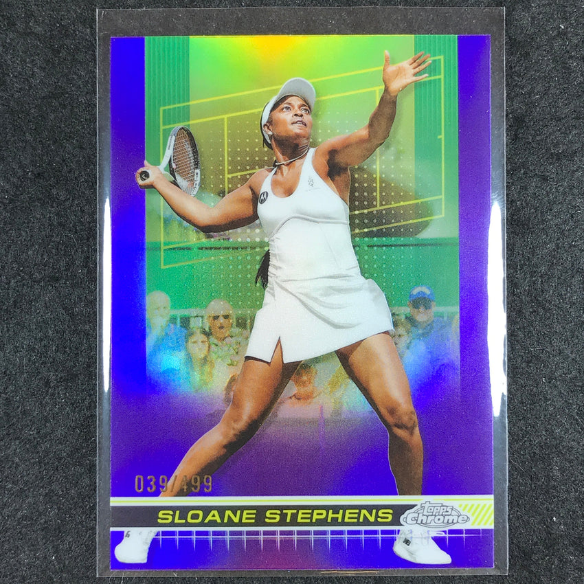 2024 Topps Chrome Tennis SLOANE STEPHENS Base Purple /499 #99