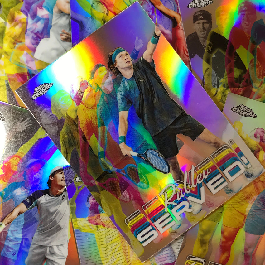 2024 Topps Chrome Tennis ELENA RYBAKINA Served! Base #ER