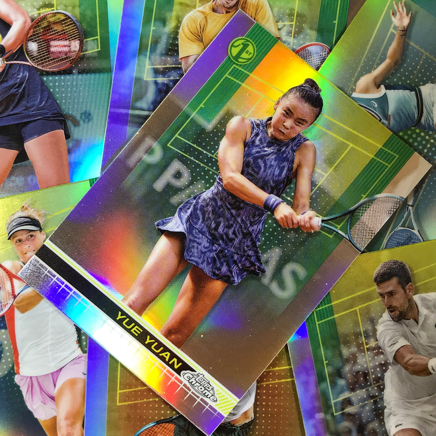 2024 Topps Chrome Tennis JUAN MANUEL CERUNDOLO Base Silver Refractor #145