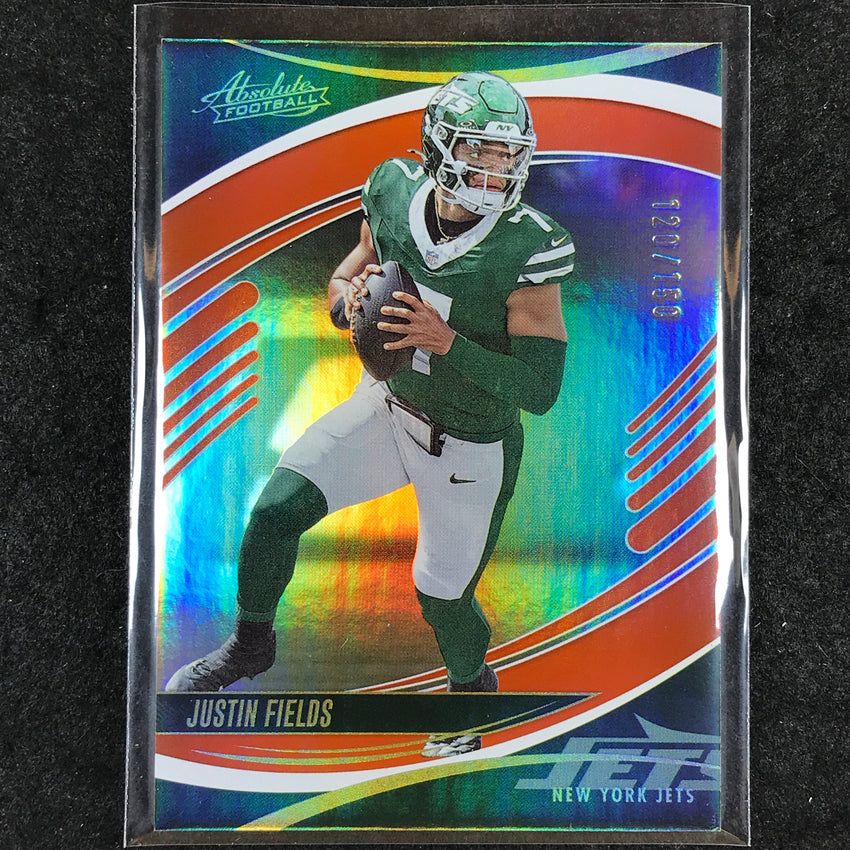 2025 Absolute Football JUSTIN FIELDS Base Orange Spectrum /150 #3