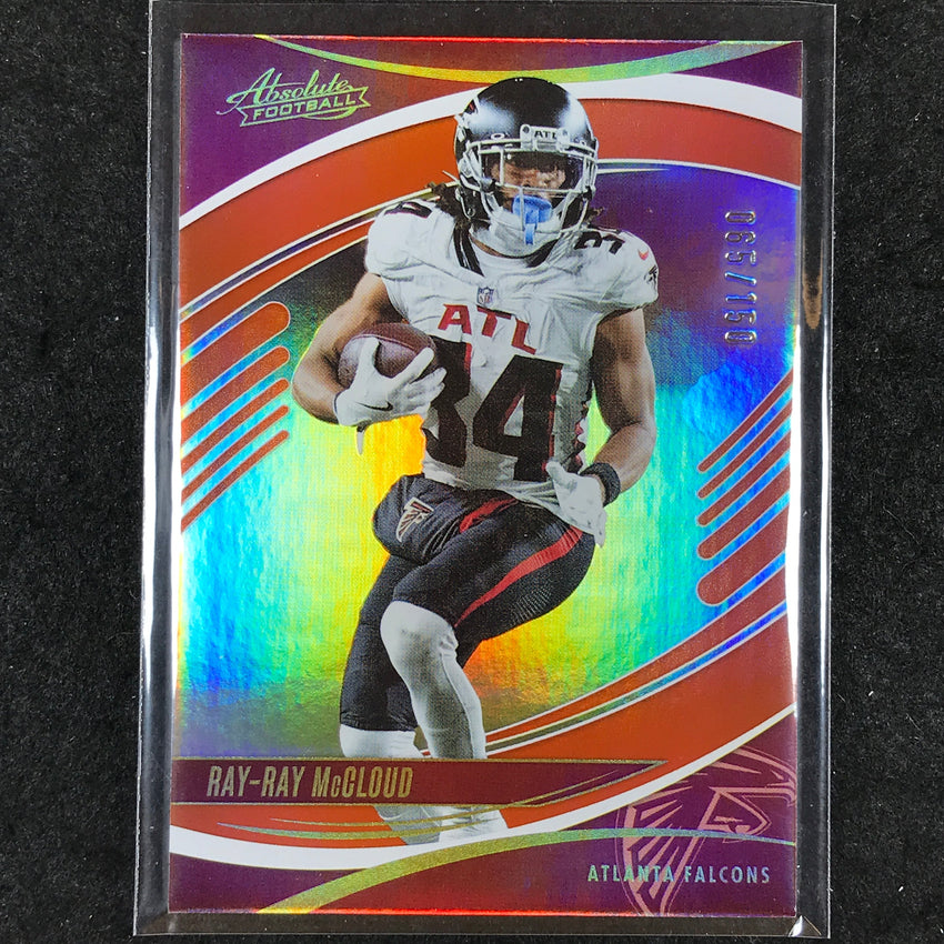 2025 Absolute Football RAY-RAY MCCLOUD Base Orange Spectrum /150 #22