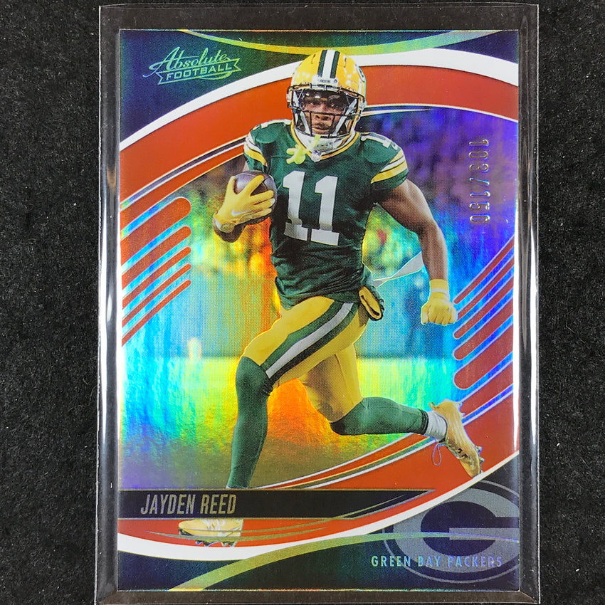 2025 Absolute Football JAYDEN REED Base Orange Spectrum /150 #26