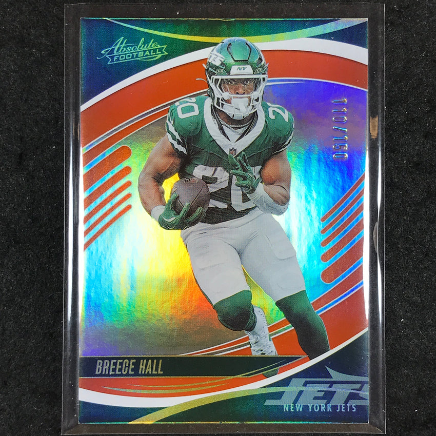 2025 Absolute Football BREECE HALL Base Orange Spectrum /150 #35