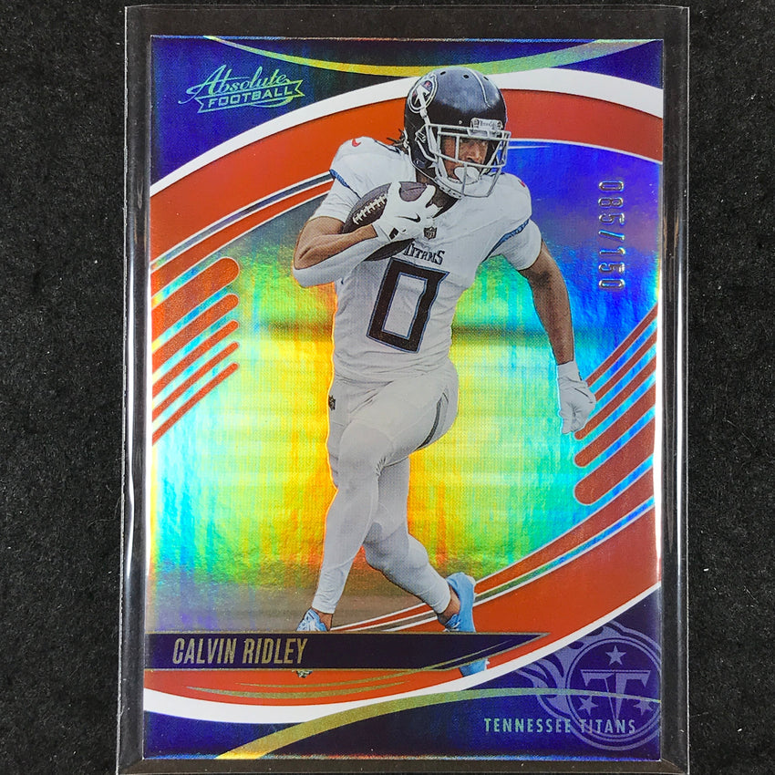 2025 Absolute Football CALVIN RIDLEY Base Orange Spectrum /150 #52
