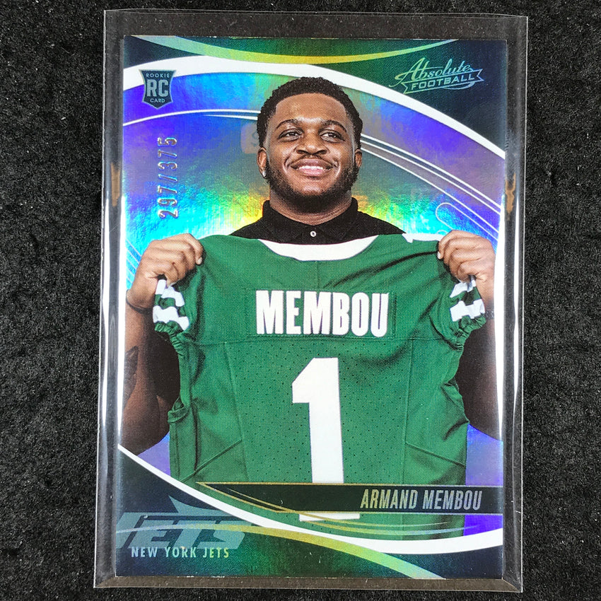 2025 Absolute Football ARMAND MEMBOU Rookie Base Silver Spectrum /375 #105