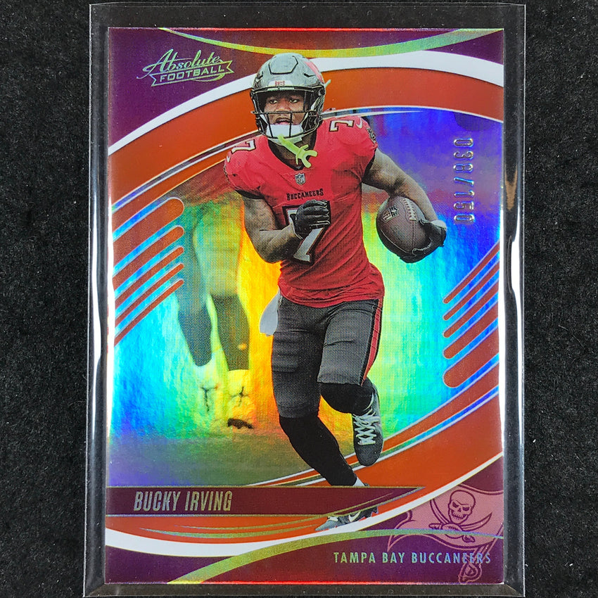 2025 Absolute Football BUCKY IRVING Base Orange Spectrum /150 #66