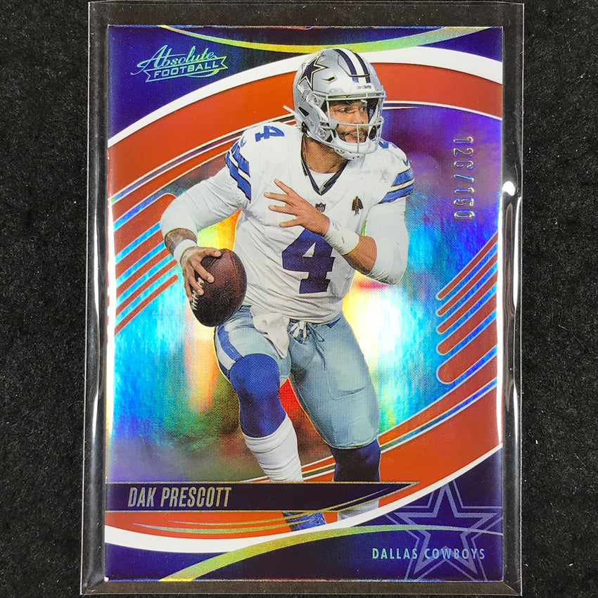 2025 Absolute Football DAK PRESCOTT Base Orange Spectrum /150 #73