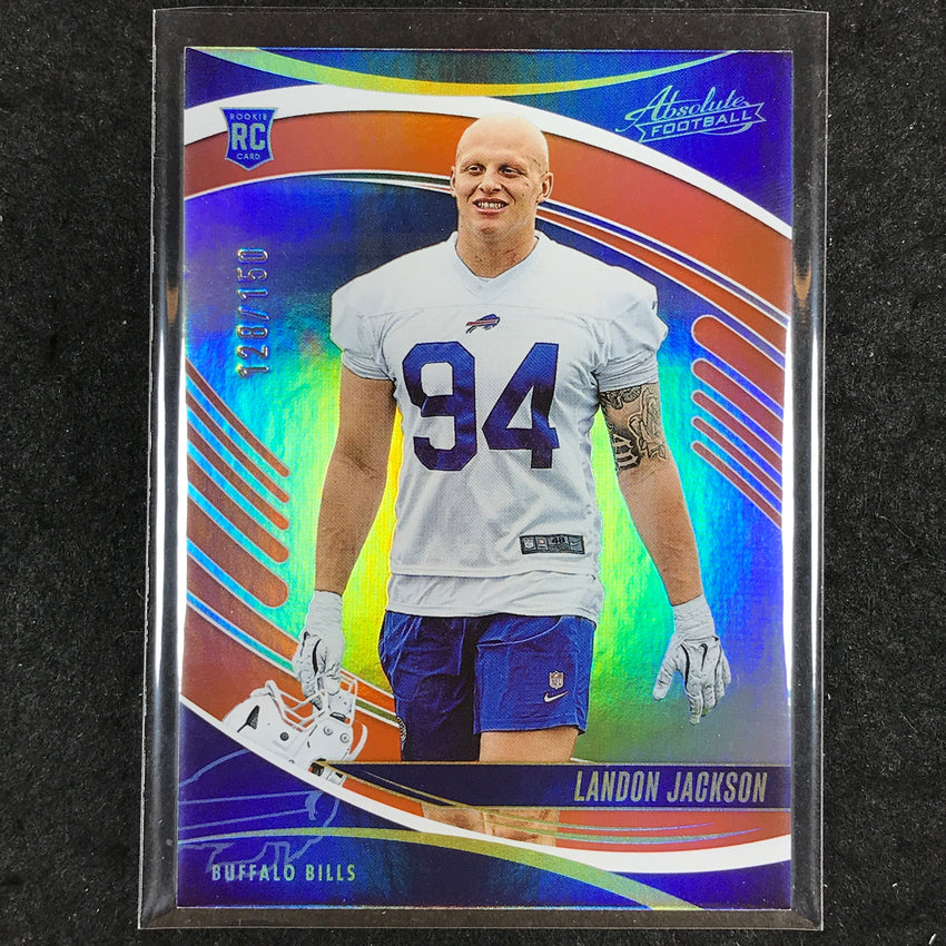 2025 Absolute Football LANDON JACKSON Rookie Base Orange Spectrum /150 #153