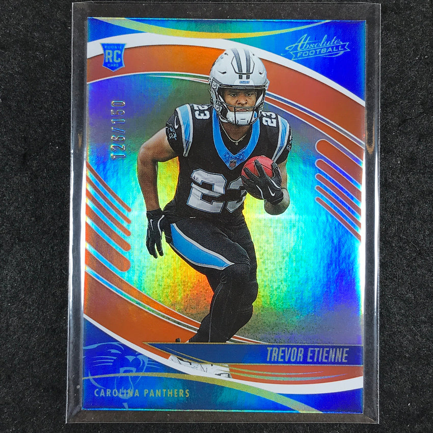 2025 Absolute Football TREVOR ETIENNE Rookie Base Orange Spectrum /150 #189