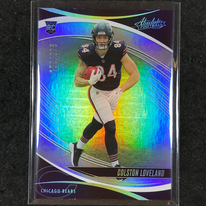 2025 Absolute Football COLSTON LOVELAND Rookie Base Silver Spectrum /375 #114