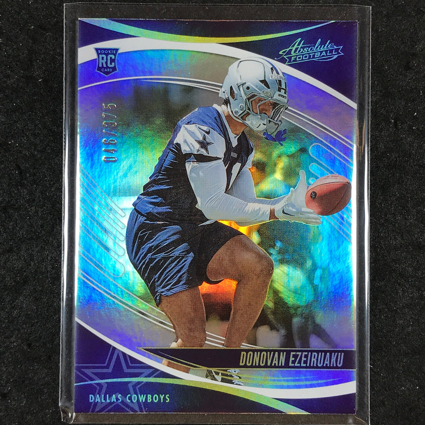 2025 Absolute Football DONOVAN EZEIRUAKU Rookie Base Silver Spectrum /375 #119