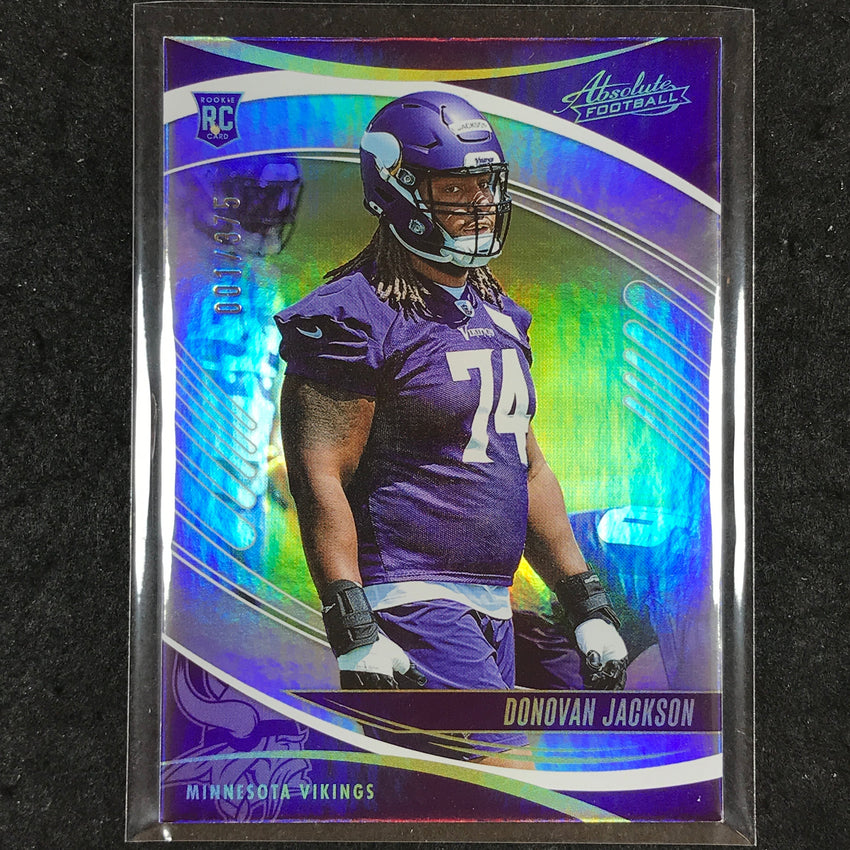 2025 Absolute Football DONOVAN JACKSON Rookie Base Silver Spectrum /375 #120