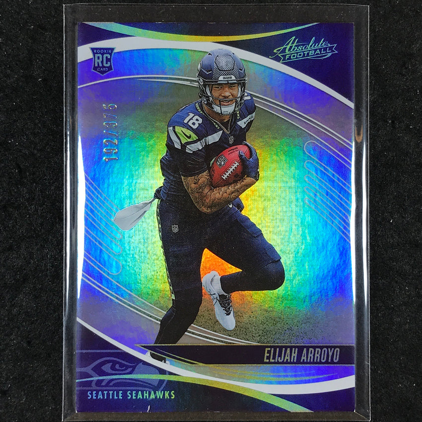 2025 Absolute Football ELIJAH ARROYO Rookie Base Silver Spectrum /375 #123