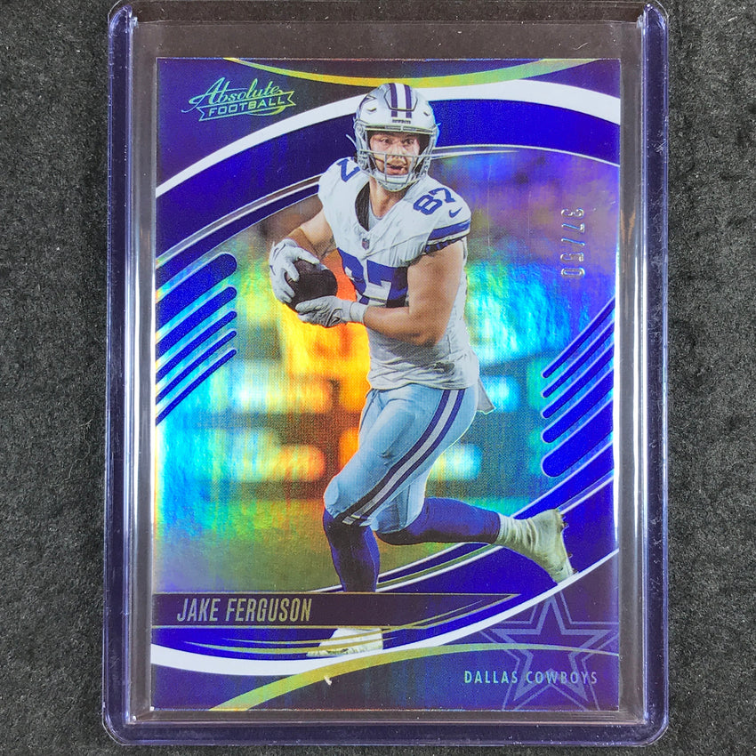 2025 Absolute Football JAKE FERGUSON Base Blue Spectrum 37/50 #68