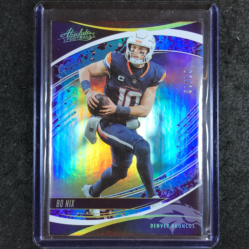 2025 Absolute Football BO NIX Base Splash 1/16 #65