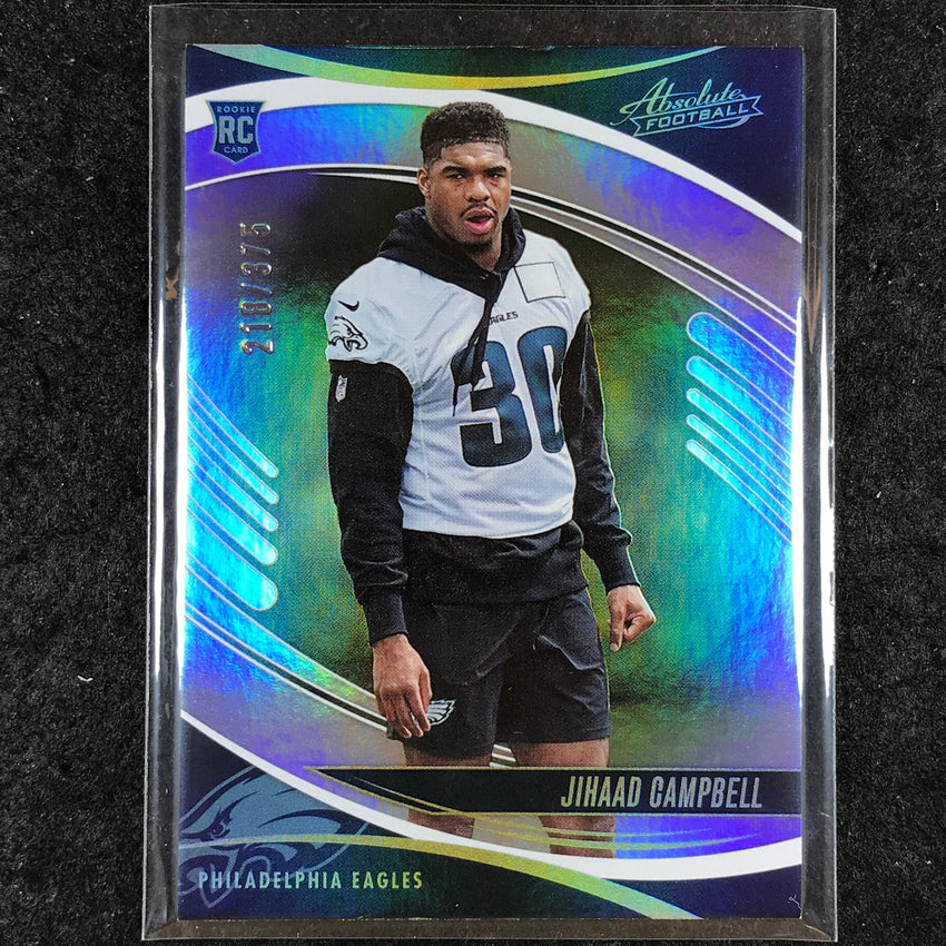 2025 Absolute Football JIHAAD CAMPBELL Rookie Base Silver Spectrum /375 #142