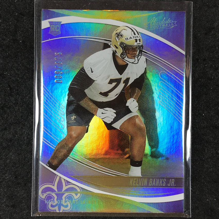 2025 Absolute Football KELVIN BANKS JR. Rookie Base Silver Spectrum /375 #149