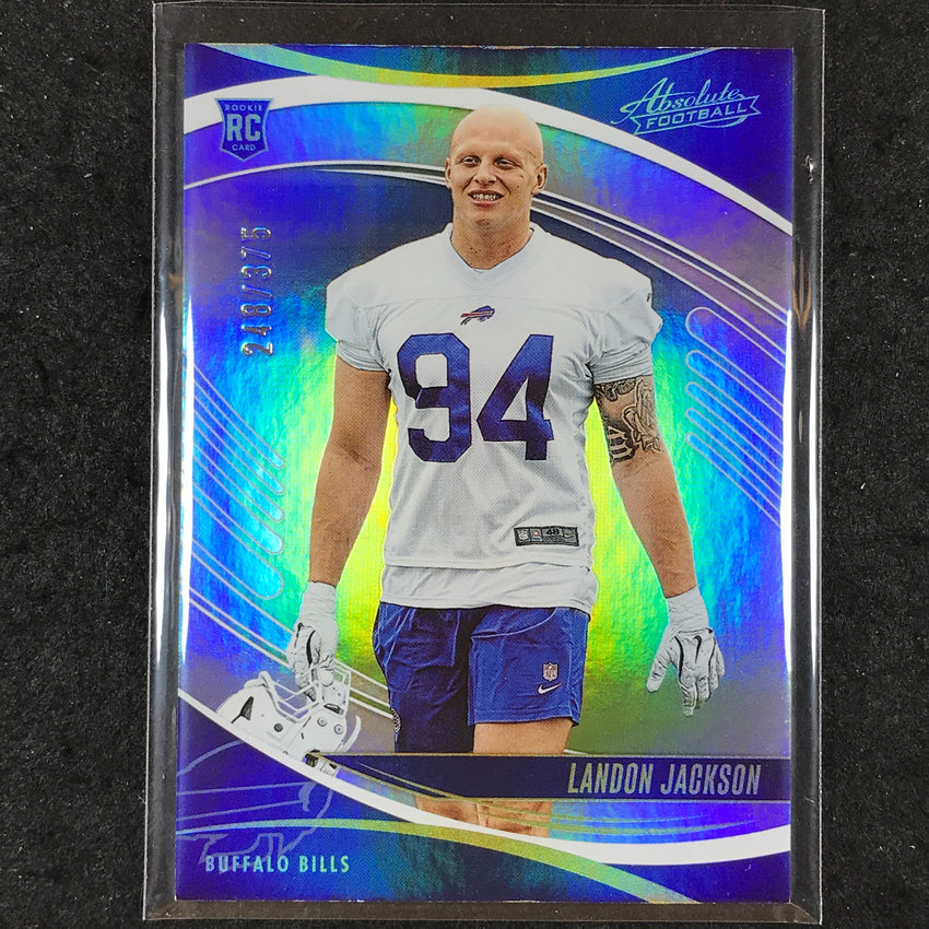 2025 Absolute Football LANDON JACKSON Rookie Base Silver Spectrum /375 #153