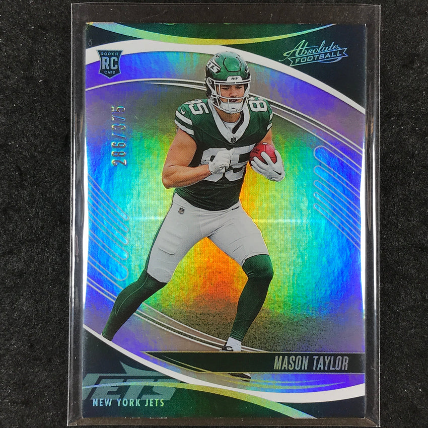 2025 Absolute Football MASON TAYLOR Rookie Base Silver Spectrum /375 #157