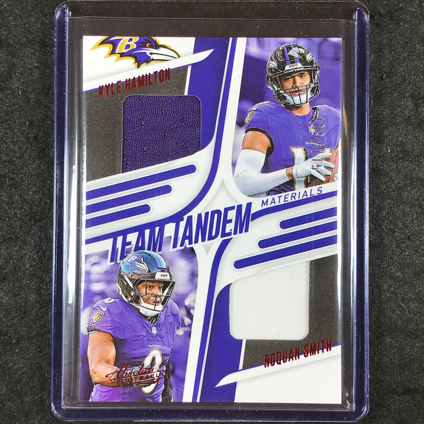 2025 Absolute Football HAMILTON SMITH Team Tandem Materials Jersey Relic 109/115