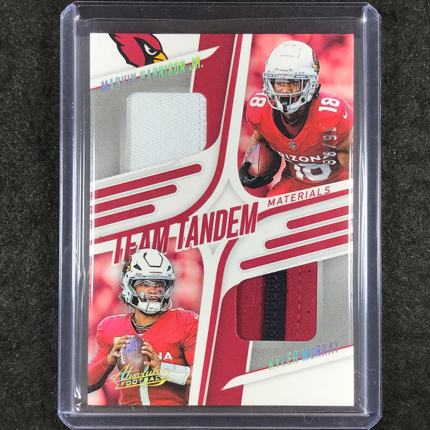 2025 Absolute HARRISON JR. MURRAY Team Tandem Materials Patch Gold 75/99