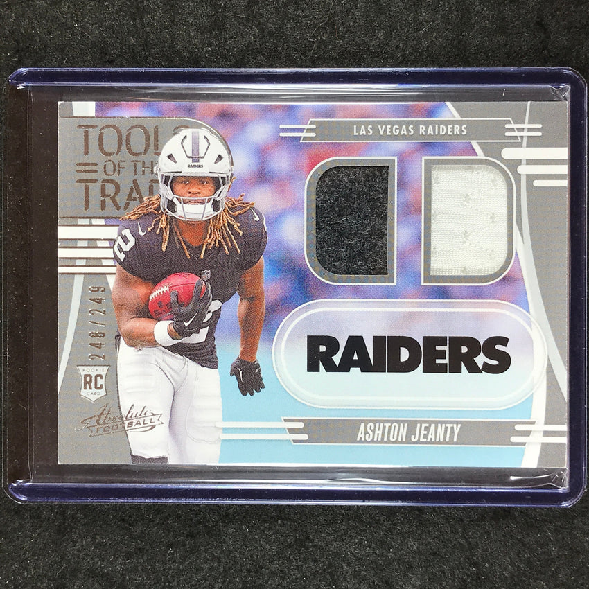 2025 Absolute ASHTON JEANTY Tools of the Trade Rookie Jersey Double 248/249