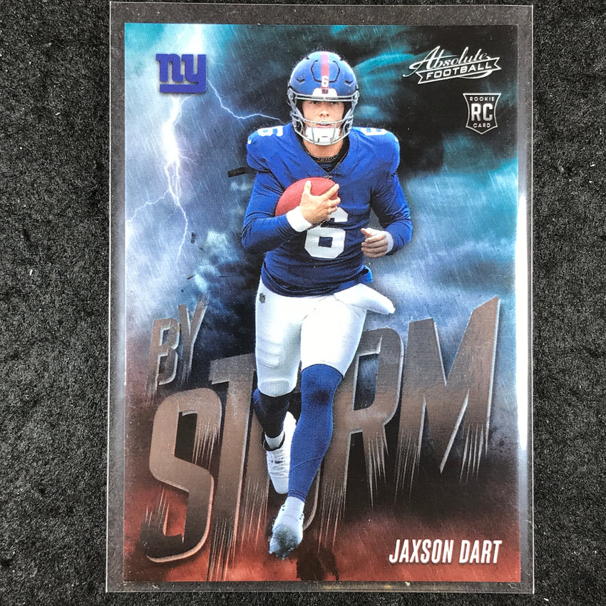 2025 Absolute Football JAXSON DART By Storm Rookie Base #7