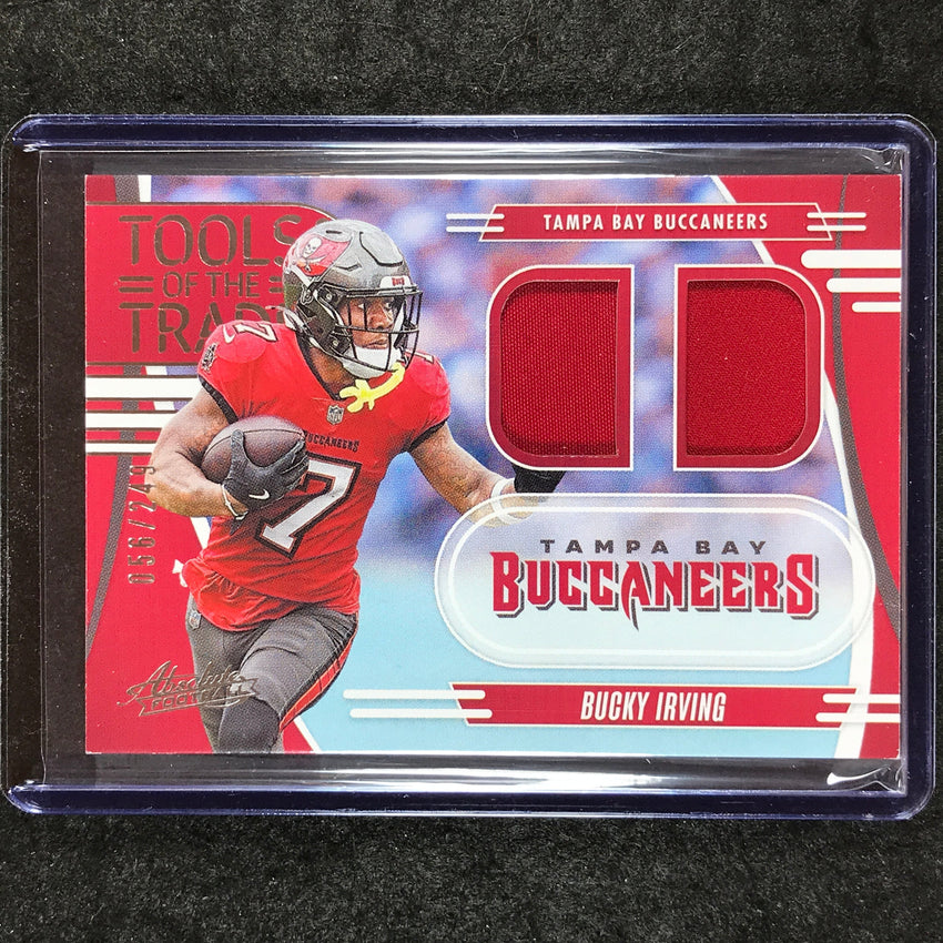 2025 Absolute Football BUCKY IRVING Tools of the Trade Jersey Double 56/249