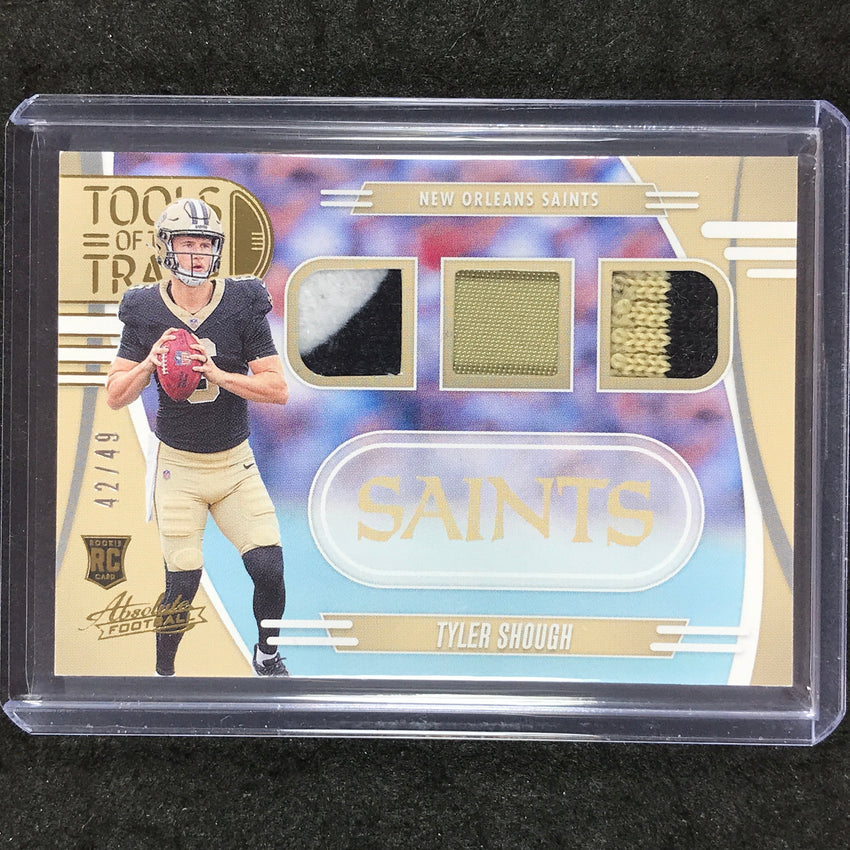 2025 Absolute TYLER SHOUGH Tools of the Trade Rookie Patch Triple Prime 42/49