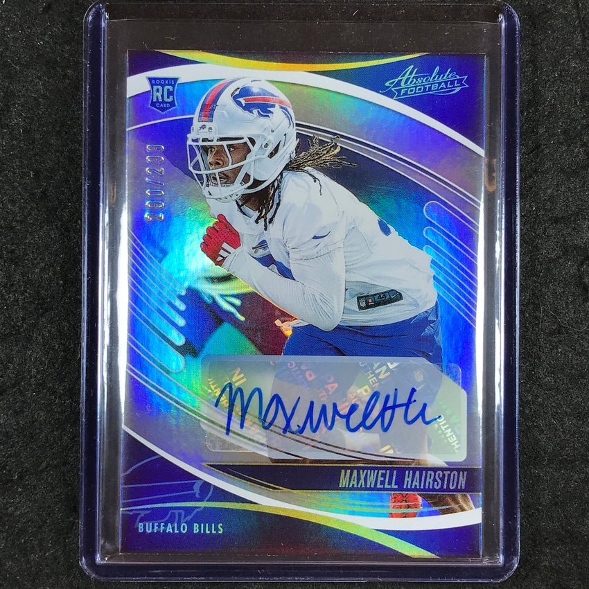 2025 Absolute MAXWELL HAIRSTON Signature Rookies Auto Spectrum 290/299 #159