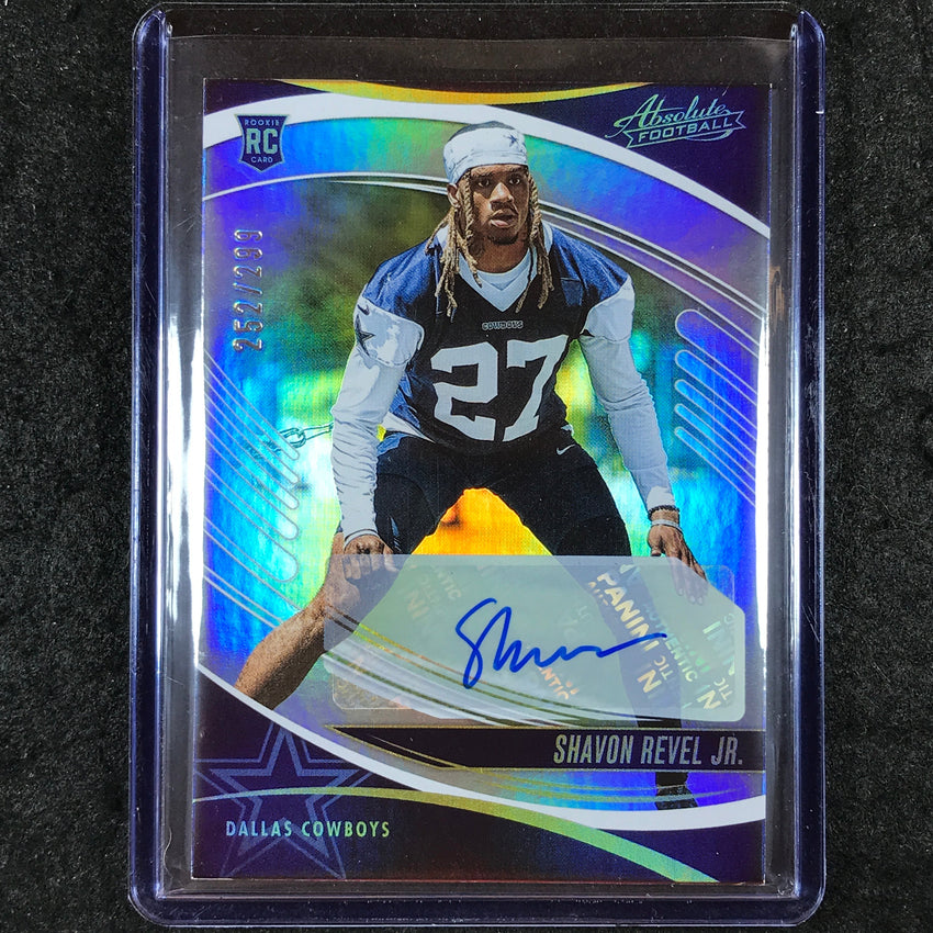 2025 Absolute SHAVON REVEL JR. Signature Rookies Auto Spectrum 252/299 #176