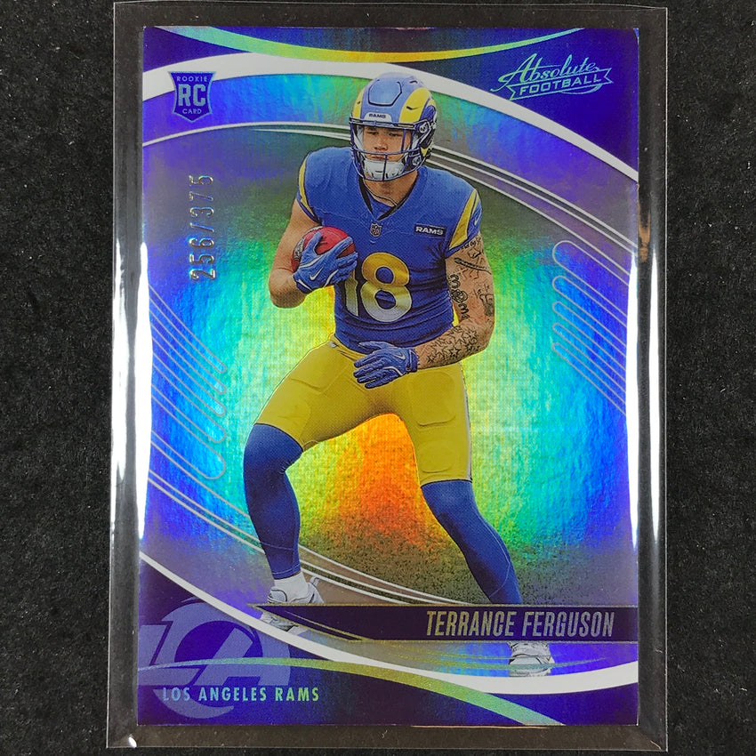 2025 Absolute Football TERRANCE FERGUSON Rookie Base Silver Spectrum /375 #182