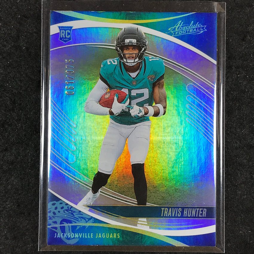 2025 Absolute Football TRAVIS HUNTER Rookie Base Silver Spectrum /375 #186