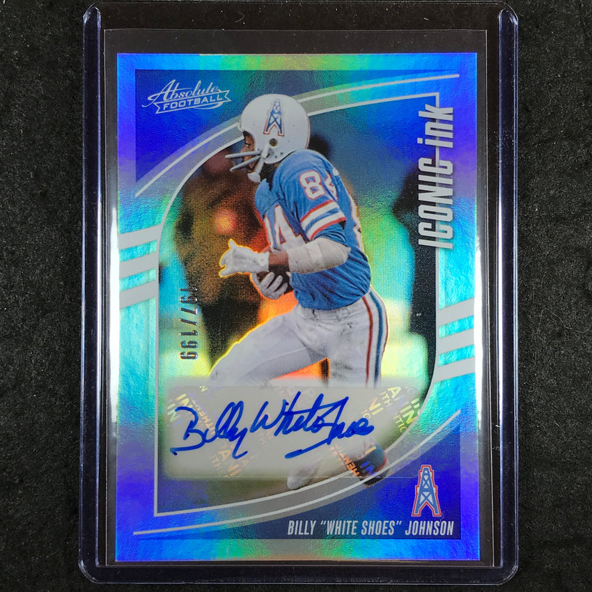 2025 Absolute BILLY "WHITE SHOES" JOHNSON Iconic Ink Auto Silver 197/199