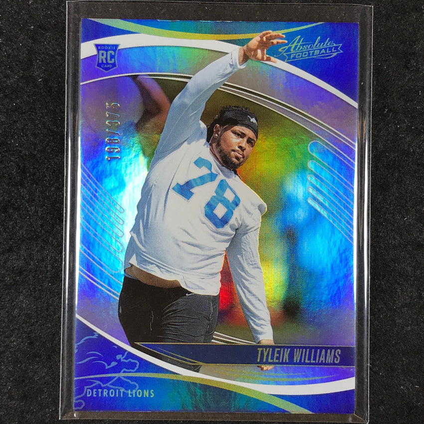 2025 Absolute Football TYLEIK WILLIAMS Rookie Base Silver Spectrum /375 #192