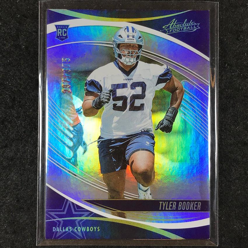 2025 Absolute Football TYLER BOOKER Rookie Base Silver Spectrum /375 #193