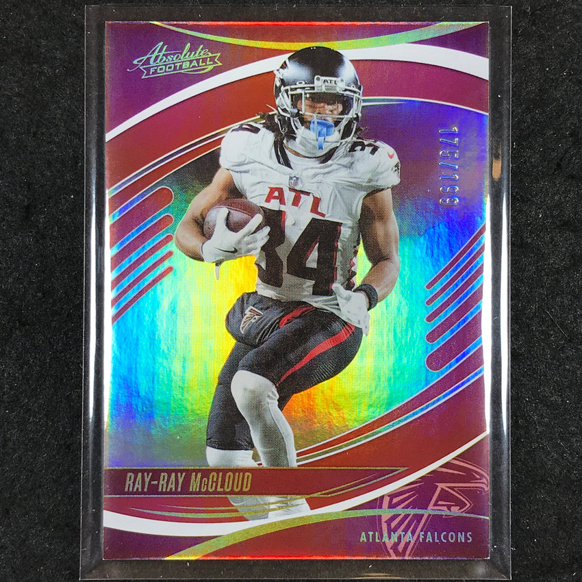 2025 Absolute Football RAY-RAY MCCLOUD Base Red Spectrum /199 #22