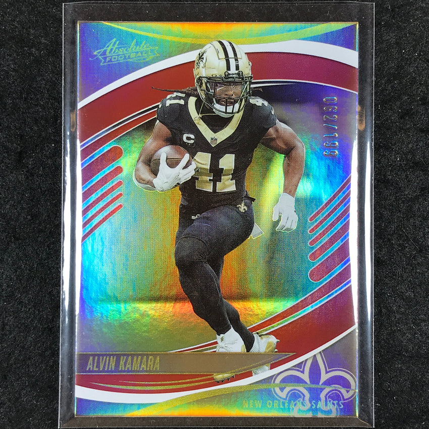 2025 Absolute Football ALVIN KAMARA Base Red Spectrum /199 #36