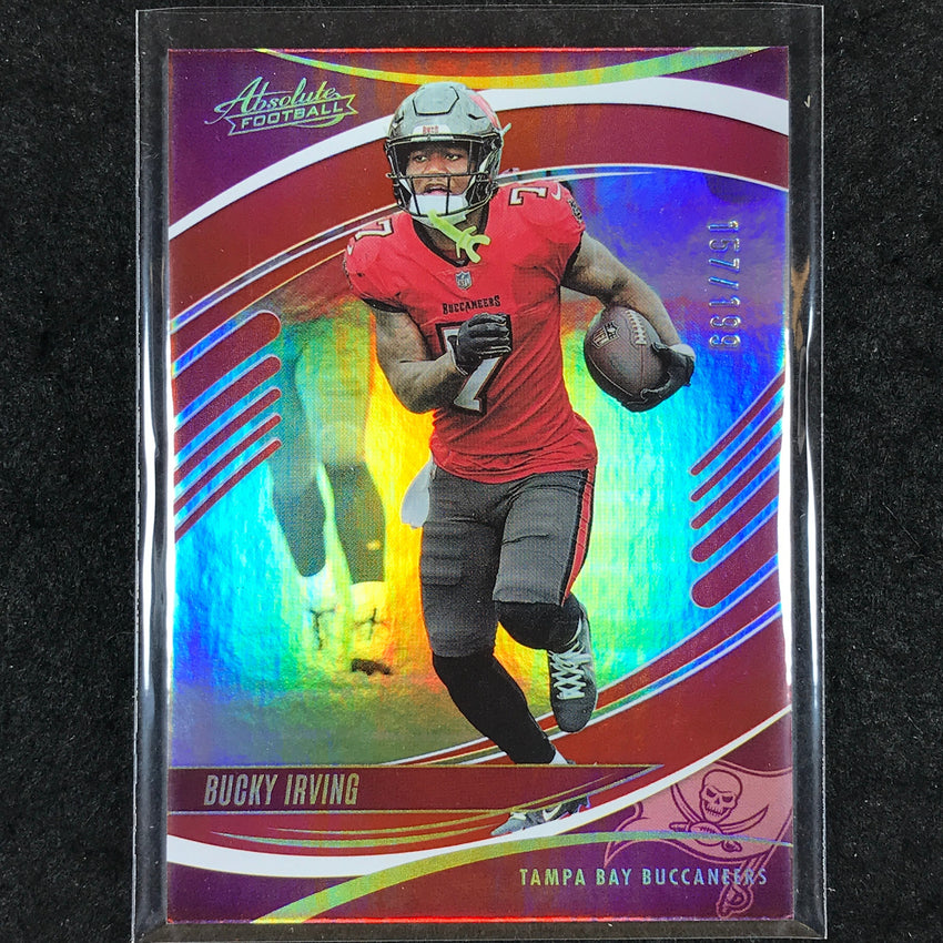 2025 Absolute Football BUCKY IRVING Base Red Spectrum /199 #66