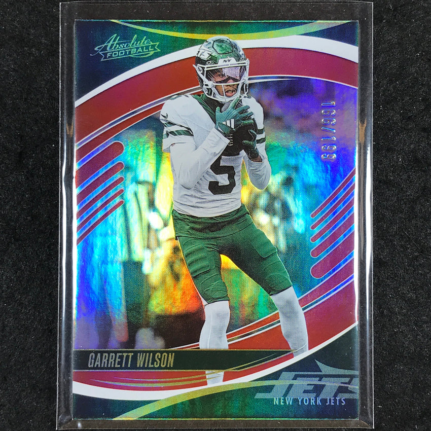 2025 Absolute Football GARRETT WILSON Base Red Spectrum /199 #70