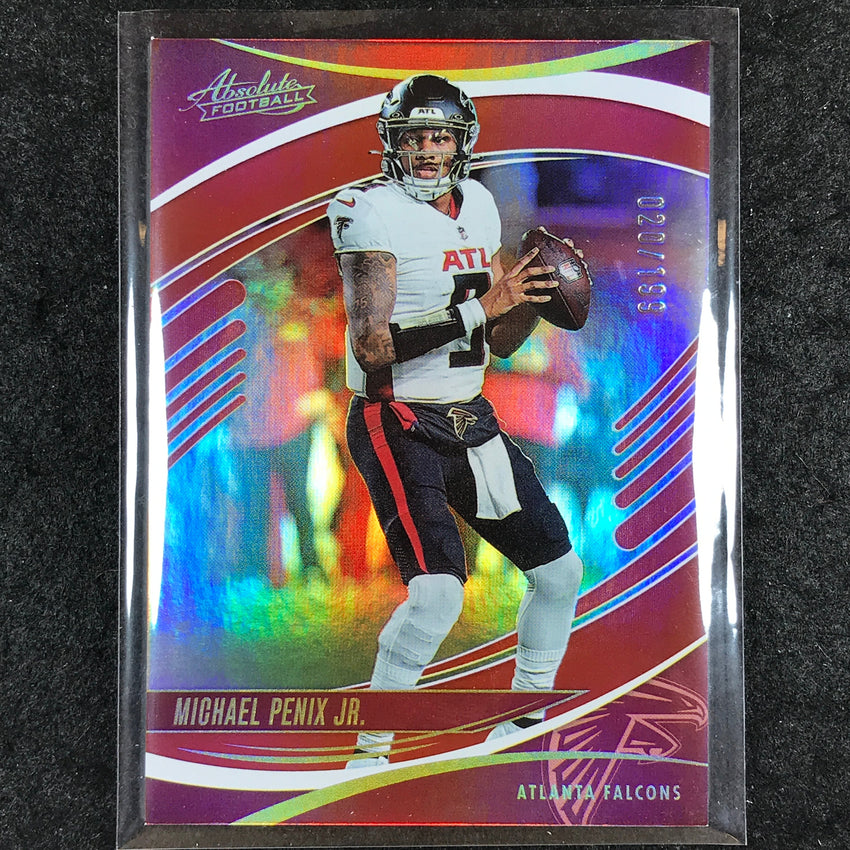2025 Absolute Football MICHAEL PENIX JR. Base Red Spectrum /199 #84