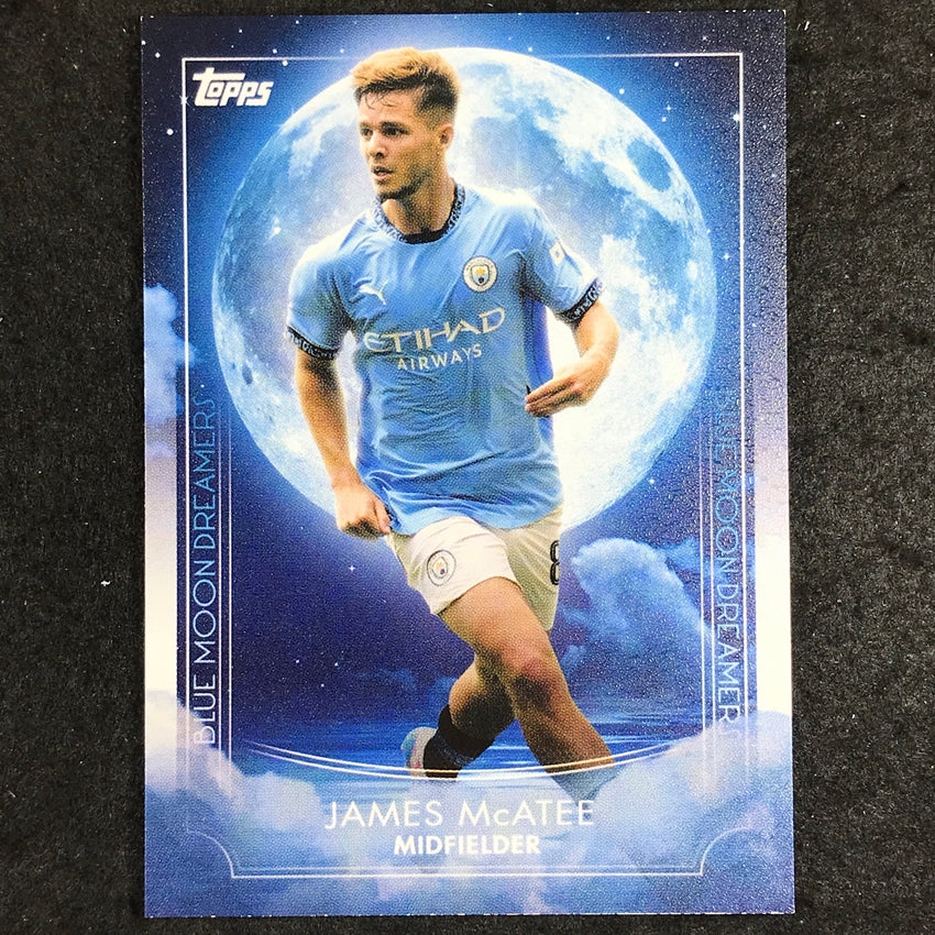 2024-25 Topps Blue Moon Manchester City JAMES MCATEE Base Dreamers #32